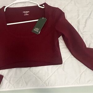 Wild Fable ButterBliss Red Top